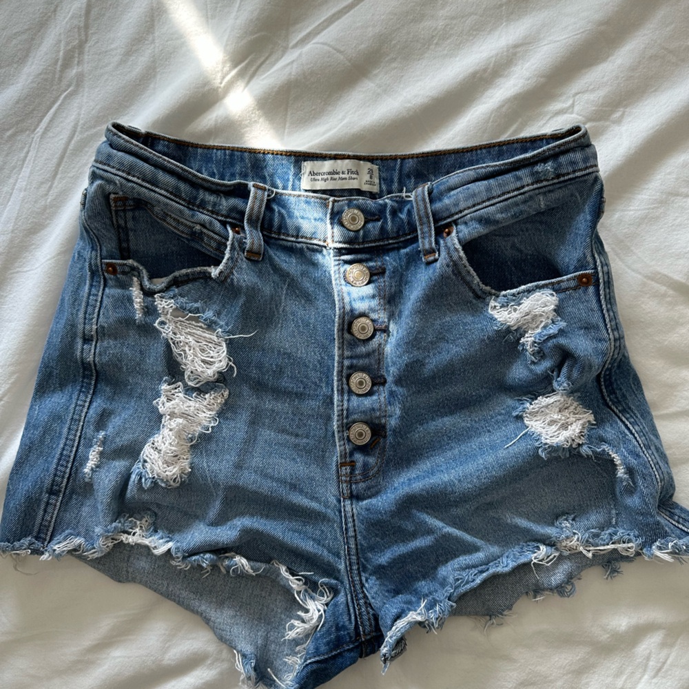 Abercrombie denim shorts